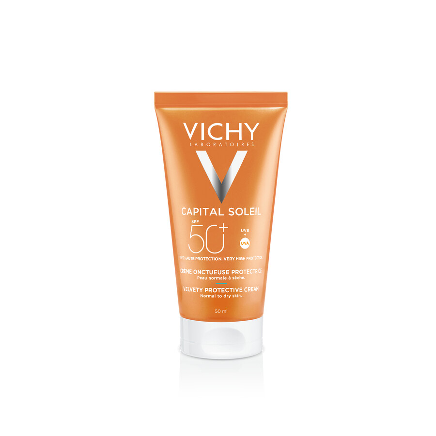 capital soleil capital soleil sammetslen cream spf 50 plus skin perfecting Åtgärder